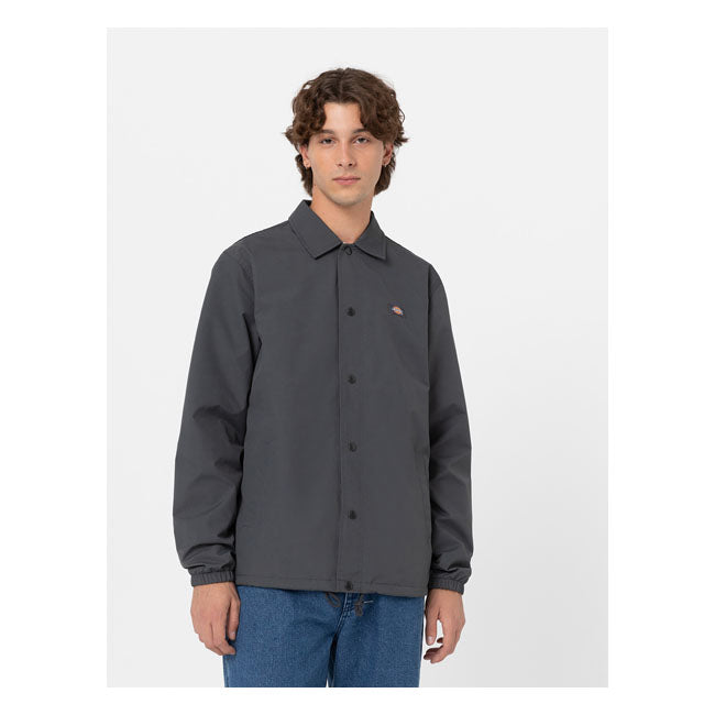 Dickies Oakport coach jacket charcoal gray