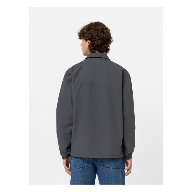 Dickies Oakport coach jacket charcoal gray