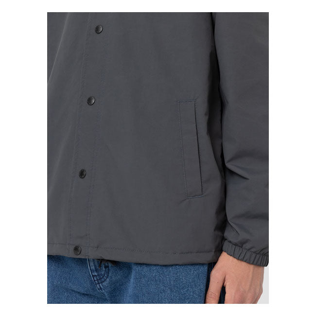 Dickies Oakport coach jacket charcoal gray