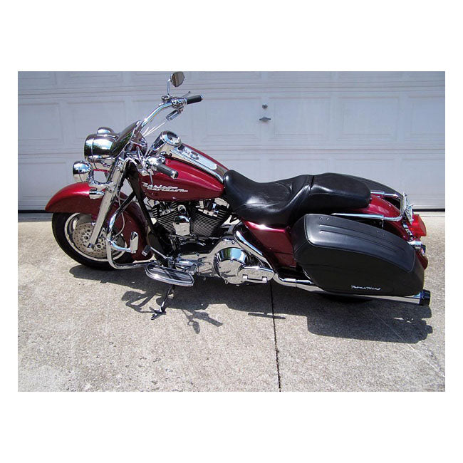 PS, symmetrical fork monotube cartridge kit. Lowered height — 97-13 FLT/Touring (NU)