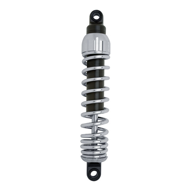 PS, Model 444 shock set. 12.5". Heavy Duty. Chrome