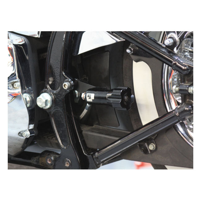 PS, 422 series shocks. STD to -2". Heavy Duty. RAP. Chrome — 00-17 Softail (Excl. FLSTN/I) (NU)