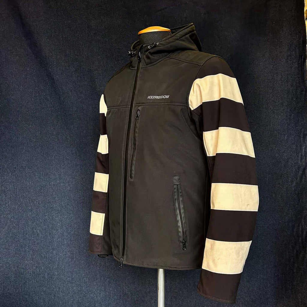 Holy Freedom Prison Softshell jacket white/black