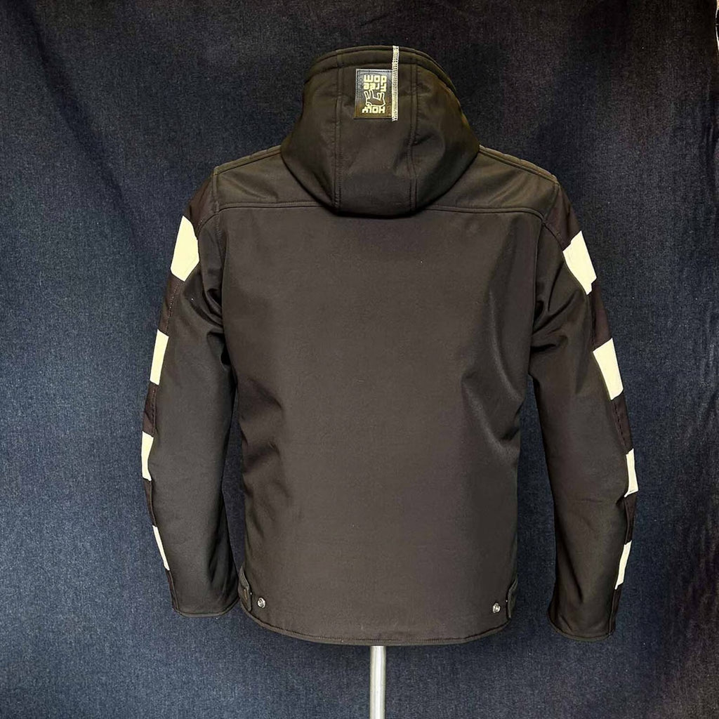 Holy Freedom Prison Softshell jacket white/black