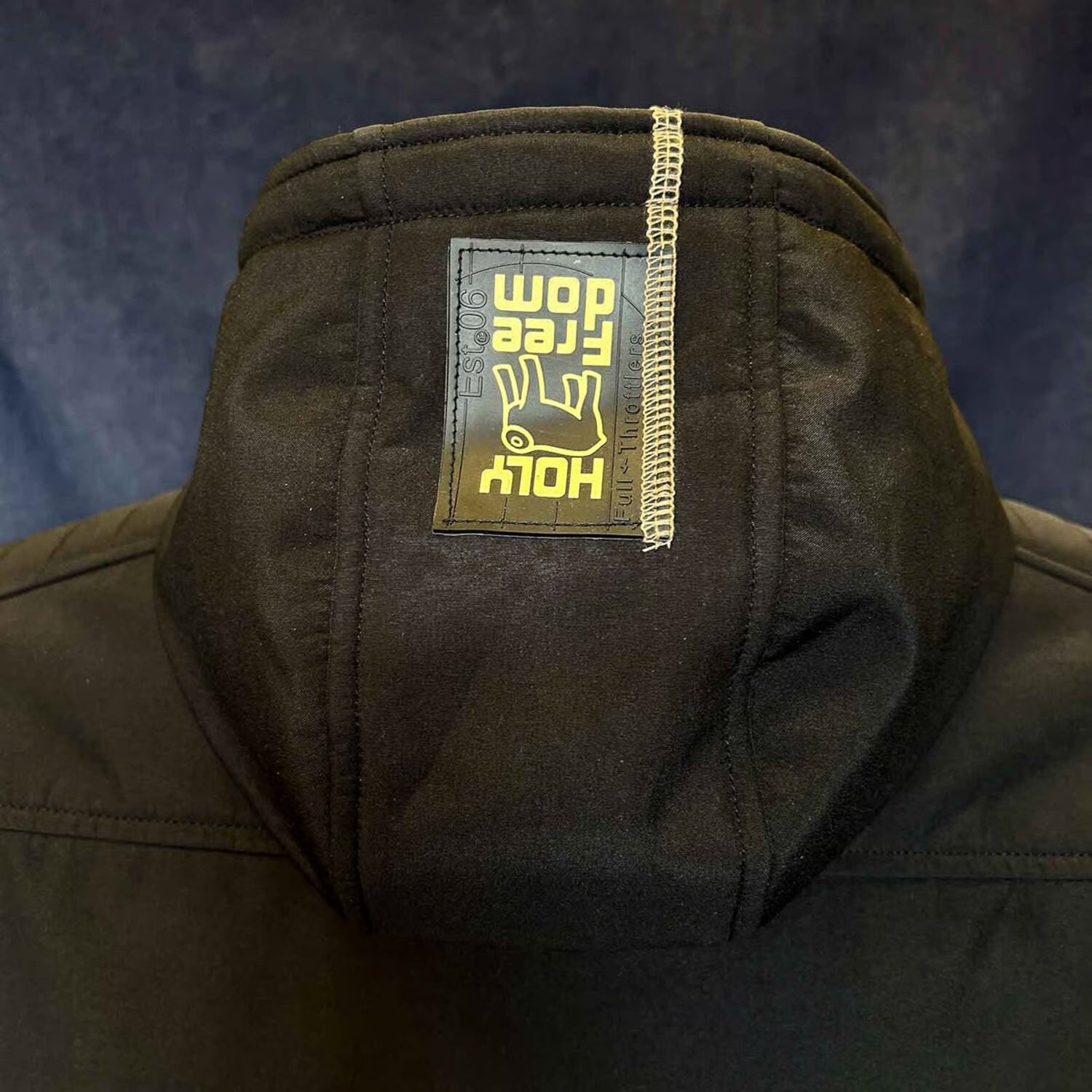 Holy Freedom Prison Softshell jacket white/black