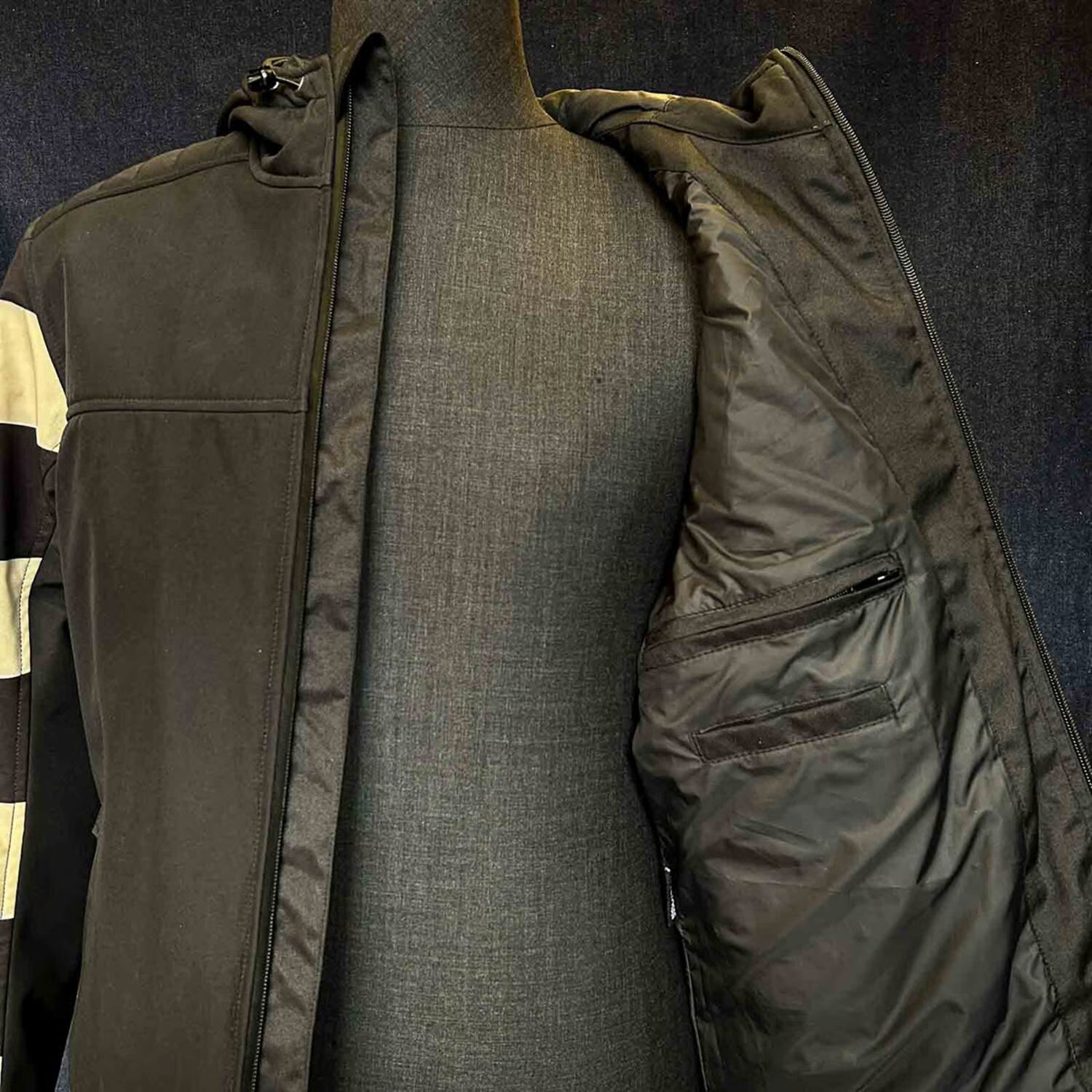 Holy Freedom Prison Softshell jacket white/black
