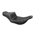 LePera, TailWhip 2-up seat. Double Diamond stitch, black