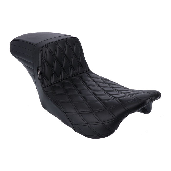 LePera, KickFlip solo seat. Daddy long legs. Double Diamond — Touring: 08-25 Touring (excl. 2021 FLH; 2023 FLHFB; 23-25 FLTRXSE; 24-25 FLTRXSTSE; 23-25 FLHXSE; 24-25 FLHX; 2025 FLHXU; 24-25 FLTRX; 2025 FLTRXRRSE; all Trikes)