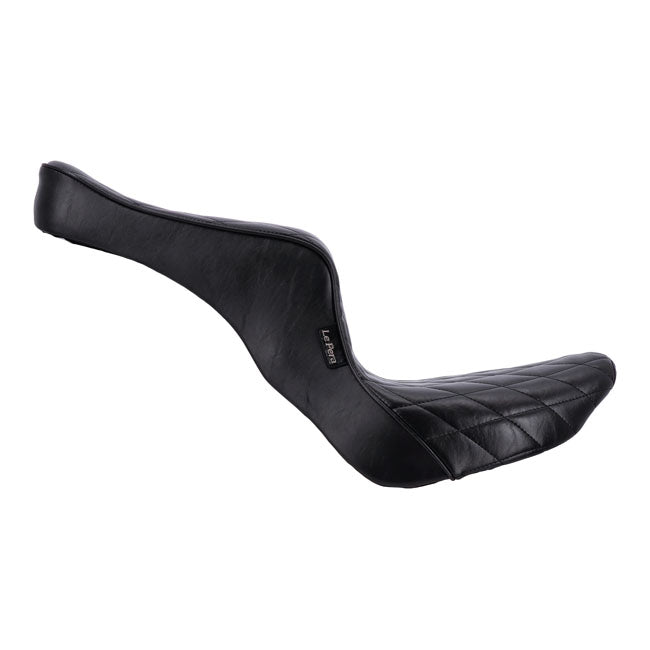 LePera, Cherokee 2-up seat. Diamond stitch — Softail: 21-24 FXBBS(NU)Street Bob 114; 18-20(NU)FXBB Street Bob 107; 2025 FXBB Street Bob 117; 20-24(NU)FXST Softail Standard 107; 18-21(NU)FLSL Slim 107