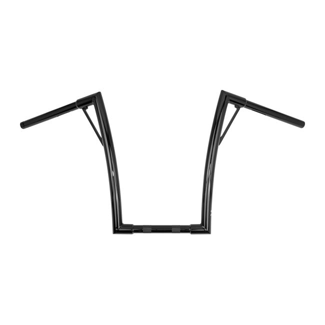 Burly, 1-1/4" Louie bar, 16" rise. Black