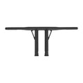 Burly, Folsom bar 10". Matte black