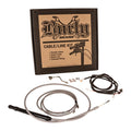 Burly, Apehanger Cable/Line Kit 18". Stainless Steel