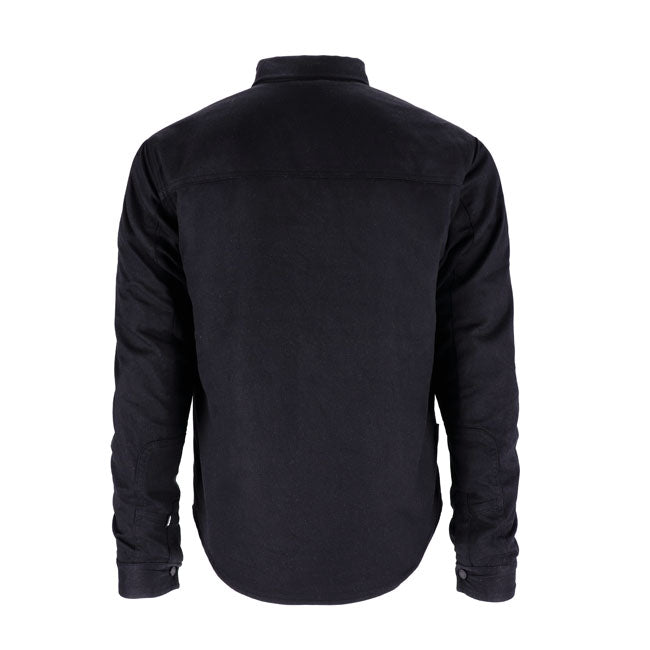 Roeg Chris wax overshirt black