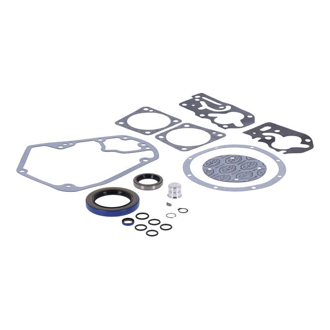 S&S, lower end gasket & seal kit. 4-1/8" V-series engines