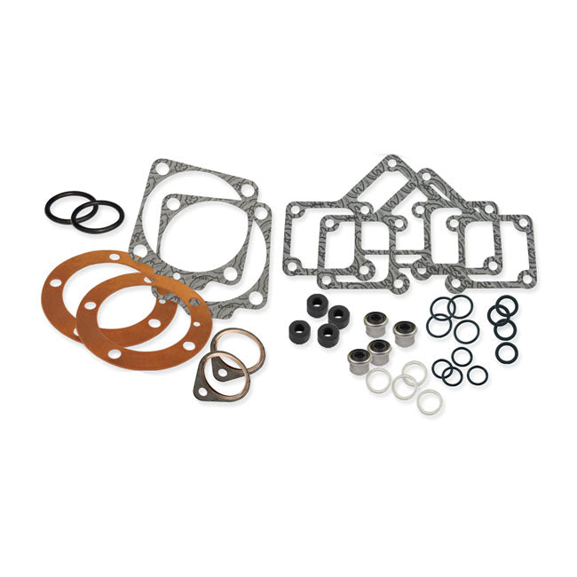 S&S, top end gasket kit. 3-1/2" bore — 66-84 Shovel; S&S Shovel & S&S Panhead engines