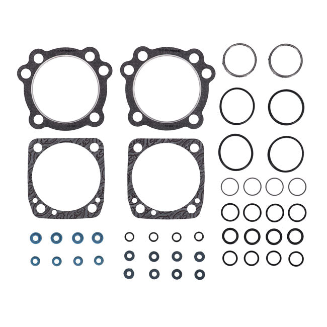 S&S, top end gasket kit. 3-5/8" bore — 84-99 S&S V-series (Evo Big Twin style) engines with 3-5/8" bore cylinders