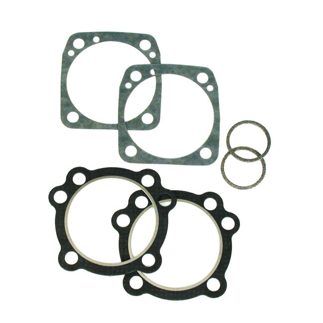 S&S, cylinder head/base & exhaust gasket kit. 3-5/8" — 84-99 Evo Big Twin with 3-5/8" big bore cylinders (NU)