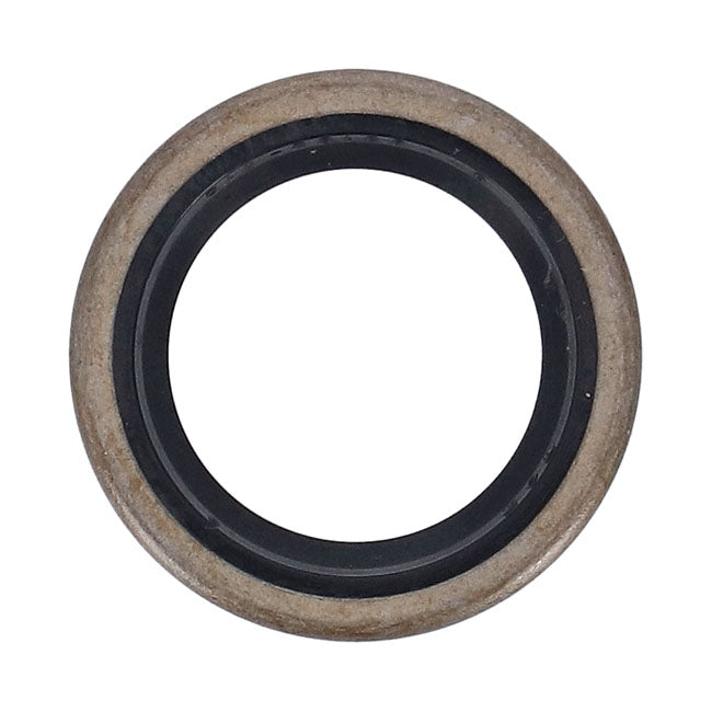 S&S, camshaft oil seal. Double lip. Rubber OD
