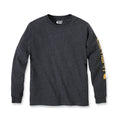 Carhartt Sleeve logo long sleeve carbon heather