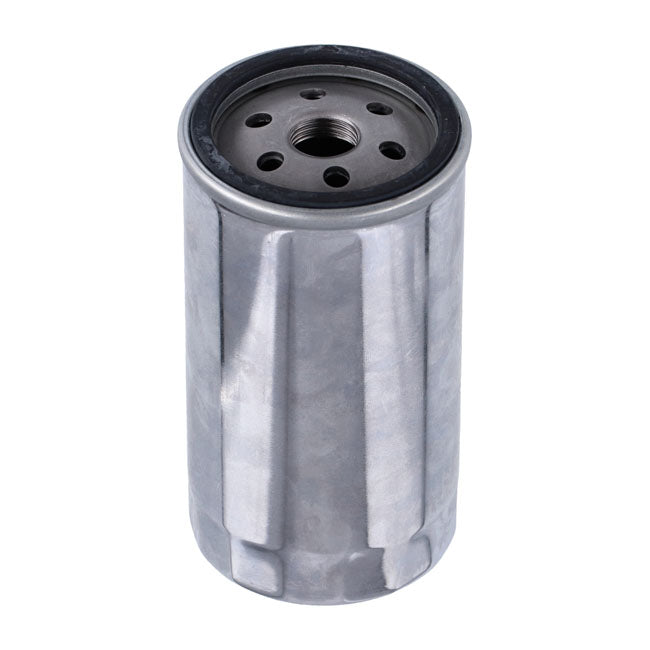 Athena, spin-on oil filter. Chrome — 91-98 Dyna (NU)