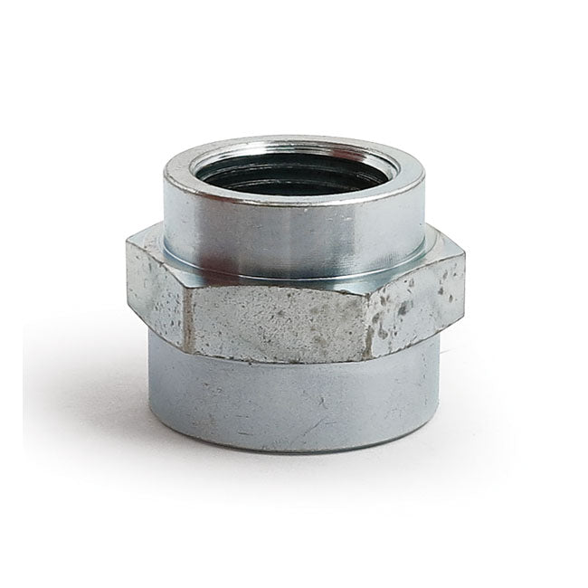 Petcock adapter nut, 3/8 npt to 22mm tanks