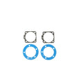 Athena, Shovel head & base gasket set. 3-5/8" big bore