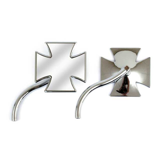 Maltese mirror set, with styled stem