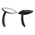 Snake eye mirror set. Black