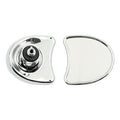 Touring fairing mount mirror kit. Single vision, chrome — 96-13 Electra Glides; 06-13 FLHX; 09-13 Trikes. Batwing fairing models (NU)