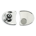 Touring fairing mount mirror kit. Dual vision, chrome — 96-13 Electra Glides; 06-13 FLHX; 09-13 Trikes. Batwing fairing models (NU)