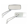 Street-rage mirror set, chrome
