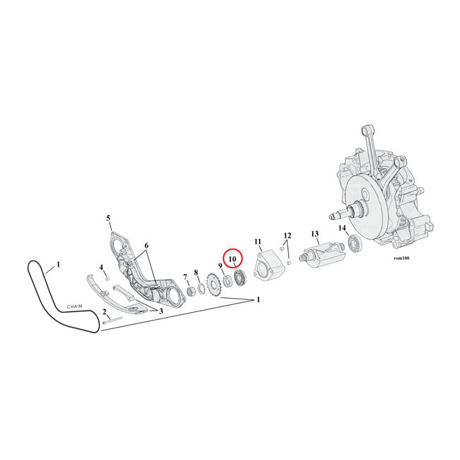 Outer bearing, balancers