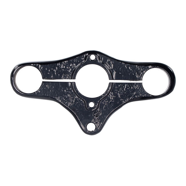 Handlebar center part, for late style risers — Bikes with inline early OEM or reproduction Springer forks