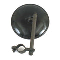 Reproduction sidevalve mirror. Black, long stem — 30-48 DL; RL; VL; UL; WL; Servi-Car; Knucklehead (Civilian models)