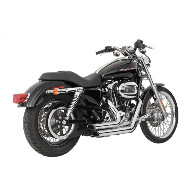 Vance & Hines, 2-1/2" shortshots staggered exh. chrome — 04-13 XL Sportster (NU)