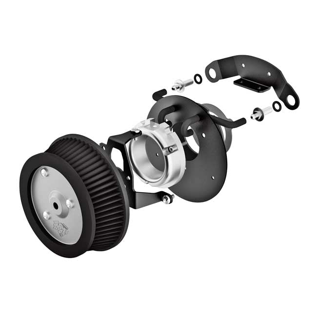 Vance & Hines, VO2 naked air cleaner kit — 08-17 Dyna (Excl. 2017 FXDLS) (NU)