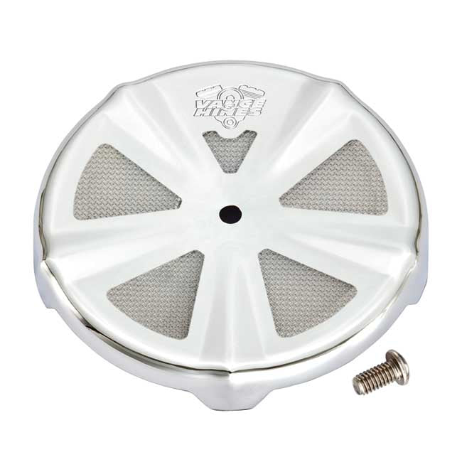 Vance & Hines, VO2 skull aircleaner cover crown — ALL H-D WITH CENTER MOUNT BOLT TYPE AIRCLEANER COVER