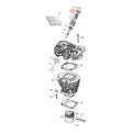 Upper valve spring collar set. steel. std — 57-85 XL Sportster (NU)