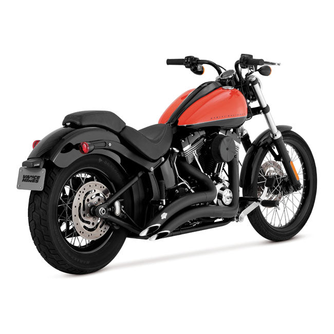 Vance & Hines, 2-1/2" big radius 2-2 exhaust. black
