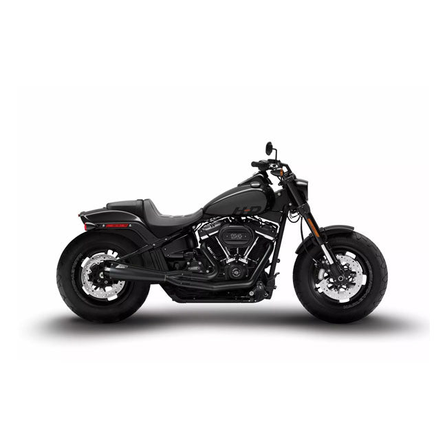 Zard, M8 Softail 2-1 Full kit exhaust system. Black