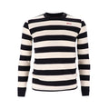 13 1/2 Behind Bars long sleeve white/black