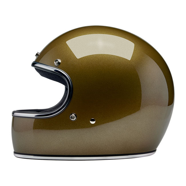 Biltwell Gringo helmet ugly gold metallic