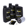 MCS, engine oil service kit. 20W50 Mineral — 00-17 Softail; 99-17 Dyna (NU)