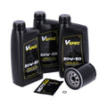 MCS, engine oil service kit. 20W50 Mineral — 00-17 Softail; 99-17 Dyna (NU)