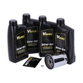 MCS, engine oil service kit. 20W50 Synthetic — 86-98 FLT/Touring (NU)