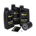 MCS, engine oil service kit. 20W50 Synthetic — 99-17 Softail; 99-17 Dyna (NU)