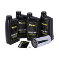 MCS, engine oil service kit. 20W50 Synthetic — 91-98 Dyna (NU)