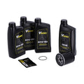 MCS, ''Big Oil'' service kit. Mineral. Black filter — 86-03 XL Sportster (NU)