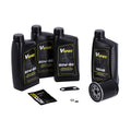 MCS, ''Big Oil'' service kit. Mineral. Black filter — 04-20 XL Sportster (NU)