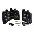 MCS, ''Big Oil'' service kit. Mineral. Chrome filter — 86-98 FLT/Touring (NU)